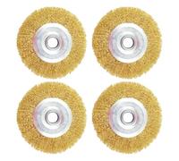 siduytin 4x Gloria multibrosse électrique grattoir à joints brosse à mauvaises herbes pour un travail précis en acier inoxydable Fugenreiniger Elektrisch