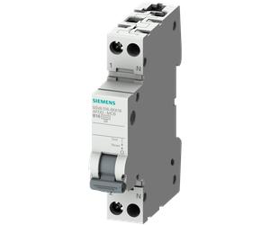 SIE 5SV6016-7-16 - Disjoncteur ignifuge + LS Char-C, 16 A, 1 + N, 1 TE