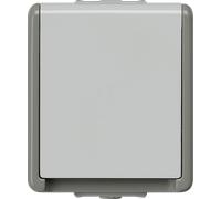 siemens Siemens Indus.Sector Prise Schuko Delta Surface, gris foncé/gris clair 5UB4711 Quantité:1