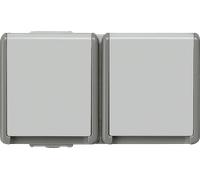 siemens Siemens Indus.Sector Prise Schuko Delta Surface, gris foncé/gris clair 5UB4722 Quantité:1