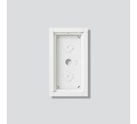 Siedle Boîtier pour montage en saillie GA 612-2/1-01 W blanc (210012240-00)