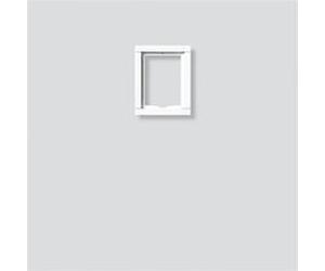 Siedle Kombi Cadre 1 modules, KR 611-1/1-0, blanc, 2543363 Blanc G