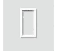 Siedle KR 611-2/1-0 SM - Rahmen - Silber - Siedle - Aluminium - Oberfläche - 131 mm (200016831-00)