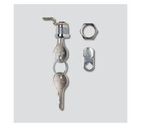 Siedle S. & Soehne Serrure de rechange 2 clés pour RGA/RGF 611-... 200029, DJ : accessoires, Argent