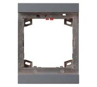 Siedle, Sécurité des bâtiments : accessoires, SIE MR 611-1/1-0 AG Cadre de montage gris anthracite