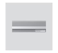 Siedle Siedle Boîte aux lettres fente BE 611-3/1-0 SM argent métallisé Quantité:1