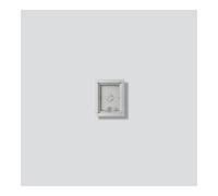 Siedle Siedle Boîtier en saillie GA 612-1/1-01 Argent métallique Quantité:1