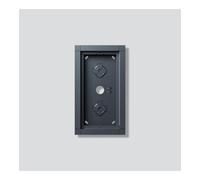 Siedle Siedle Boîtier en saillie GA 612-2/1-01 Anthracite Quantité:1