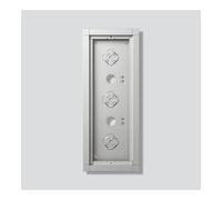 Siedle Siedle Boîtier en saillie GA 612-3/1-01 Argent métallisé Quantité:1