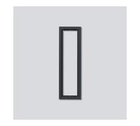Siedle KR 611-4/1-0 AG - Rahmen - Anthrazit - Siedle - Aluminium - 131 mm - 431 mm (210004960-00)