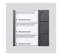 Siedle Siedle Module à touches TM 612-3 DG dgr/gli Quantité:1