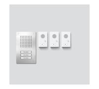 Siedle Siedle Set audio Classic CLAB 850-3 acier inoxydable blanc Quantité:1