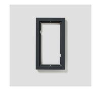 Siedle Siedle&Söhne Cadre combiné alu/gris anthracite KR 611-2/1-0 AG Quantité:1