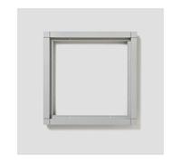 Siedle Siedle&Söhne Cadre combiné argent/métal KR 611-2/2-0 SM Quantité:1