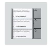 Module bouton si/met - Module anneau pour station de porte Silver TM 612-3 SM