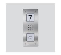 Siedle Siedle Station audio de porte CAU 850-1-0 E acier inoxydable brossé Quantité:1