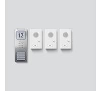 SIEDLE & SÖHNE Siedle Audio-Set SET CAB 850-3 E/W Siedle Basic acier inoxydable brossé