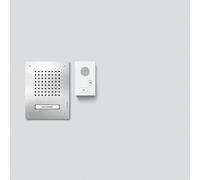 SIEDLE & SÖHNE Siedle Audio-Set SET CLAB 850-1 E/W Siedle Classic acier inoxydable/blanc