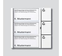 Siedle Vario Bus-Tasten-Modul BTM 650-03 W (035736)