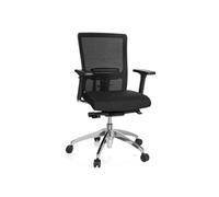 Siège bureau / Siège de direction ASTRA BASE, tissu maille noir/noir hjh OFFICE Multicolore G
