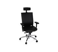 PORTO MAX HIGH | Cuir - Siège de bureau de qualité professionnelle Noir