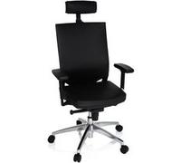 PORTO MAX HIGH | Cuir - Siège de bureau de qualité professionnelle Noir