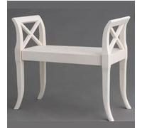 Siège canne Boston 70 cm en kit - Alma Mater - Blanc - Bois Blanc G