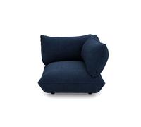 Siège D'angle Droit Sumo en Corde Recy Bleu Foncé