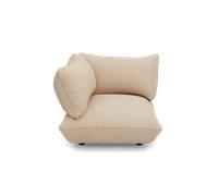 Siège D'angle Gauche Fatboy Sumo en Corde Recy Beige