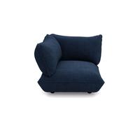 Siège D'angle Gauche Sumo en Corde Recy Bleu Foncé