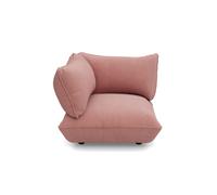 Siège D'angle Gauche Sumo en Corde Recy Rose Pâle