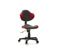 KIDDY GTI-2 - Chaise pivotante pour des enfants gris /rouge