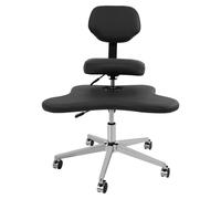 Siège de bureau ergonomique - Chaise de bureau - Fauteuil pivotant - Fauteuil de méditation - Fauteuil avec repose-pieds