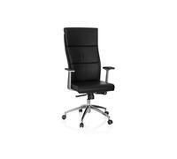 Siège de bureau / Fauteuil de direction MONZA 20, cuir noir