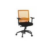 PORTO BASE - Siège de bureau de qualité professionnelle Noir / Orange