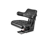 VEVOR Siège de Chariot Élévateur Universel, 61x51x51 cm, Siège de Tracteur de Suspension Étanche, Capacité de Charge 50 à 130 kg, avec Dossier Réglable, Micro-interrupteur, pour Chargeur, Bouteur