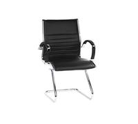 PARMA V - Chaises cantilever Noir
