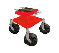 Siège de jardin roulant | Siège de travail pivotant à 360 degrés avec roues | Hauteur réglable pour la taille de la crèche, la transplantation de , la coupe de branches