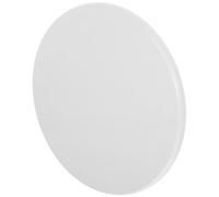 Siège de Tabouret en Bois Blanc Rond Renforcé pour Bars et Cafétérias | Assise Ergonomique Stable, Forme Arrondie Moderne, Pièce de Rechange pour Chaises, Usage Restaurant
