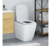 Siège de toilette Duroplast Accessoire salle bain moderne en duroplast vidaXL vi