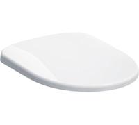 Siège de toilette Geberit Selnova, blanc, en Duroplast, sans système de descente automatique