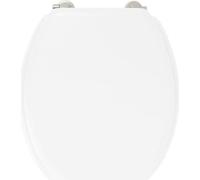 Siège de toilette Gelco, blanc, 46x38.3x4.9cm