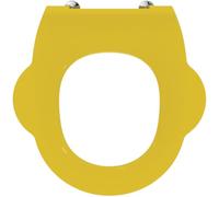 Siège de toilette Ideal Standard S454279 Original Contour 21 pour écoles, anneau de siège uniquement, jaune