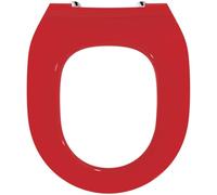 Siège de toilette Ideal Standard S4545GQ Original Contour 21 pour écoles, rouge