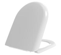 Siège de toilette pour Villeroy & Boch Magnum, en Duroplast, de couleur blanche, avec système de descente lente
