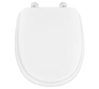 Siège de Toilette Souple en Écume Blanc, Modèle Classique