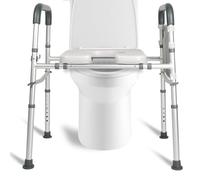 Siège de toilette surélevé pour un confort optimal