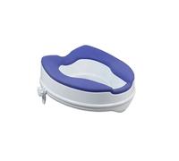 Siège de toilette surélevé VR224M de 4 pouces avec rembourrage en TPR - sans couvercle