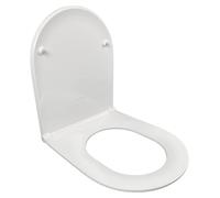 Siège de toilette Thermodur, extrêmement plat, avec système de descente automatique, pour modèle Rodin+, dimensions 43x36 cm