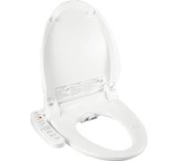 Siège de toilettes bidet - Siège de toilettes électrique intelligent - Neutralisation automatique des odeurs - Siège chauffant - Douche à eau chaude - Buse - Blanc
